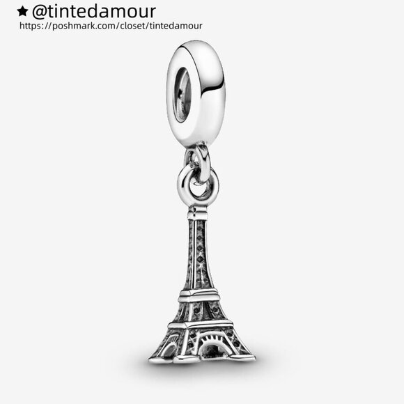 Pandora Paris Eiffel Tower Dangle Charm - Picture 1 of 2